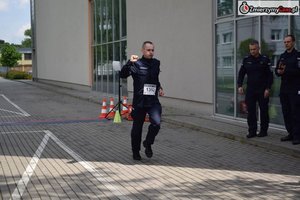 Michał Kołomański w biegu po drugie miejsce
