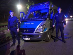 Świętokrzyscy policjanci służą w Kostrzynie, by zapewnić bezpieczeństwo wokół Pol’And’Rock