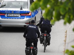Policyjny rowerzyści czuwają nad bezpieczeństwem