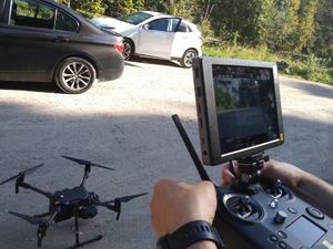 działania z wykorzystaniem drona